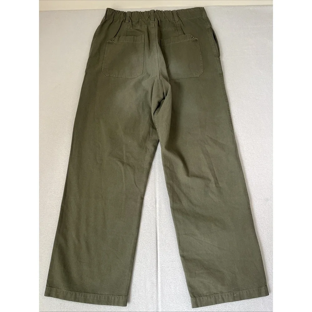 Free People We The Free Hayden Pull-On Pants Army Green Medium OB1999583